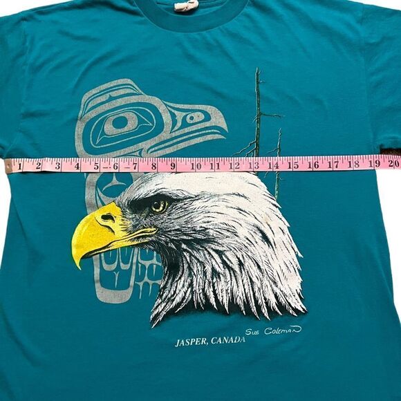 Vintage Sue Coleman Eagle Graphic Tee - Picture 3 of 4